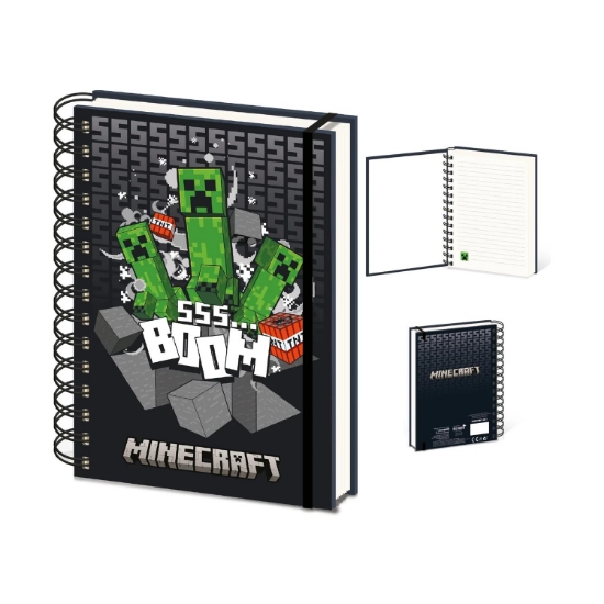 Picture of Pyramid: Minecraft - Boom A5 3D Lencitular Notebook (SR74694)