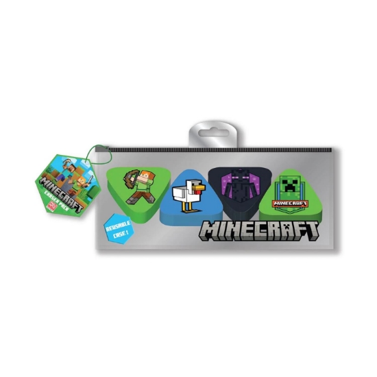 Picture of Pyramid: Minecraft Eraser Set (SR74686)