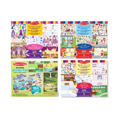 Picture of Melissa & Doug Arts and Crafts: Reusable Sticker Pads (6075360)