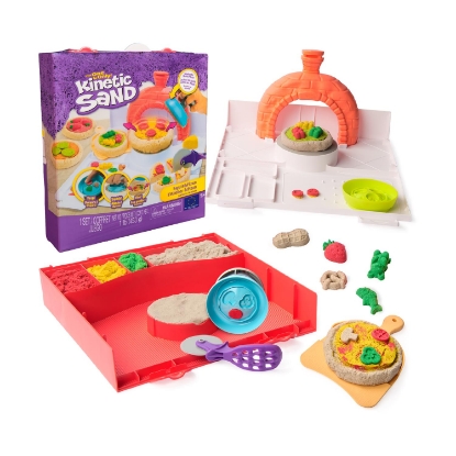 Picture of Spin Master Kinetic Sand: Squish Pizza Set (6072551)