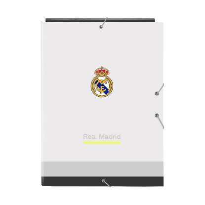 Picture of Safta: Real Madrid 25/26 Home Kit - Folio Cardboard Elastic Binder (512554068)