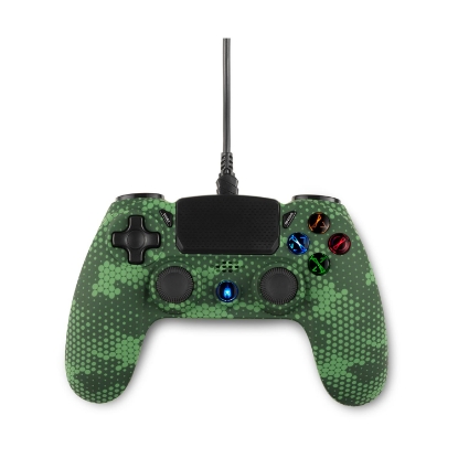 Picture of Spartan Gear - Hoplite 2 Wired Controller (compatible with PC and playstation 4) (color: green camo)