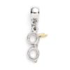 Picture of Carat Shop Harry Potter - Lightning Bolt with Glasses Slider Charm Silver (HP0176)