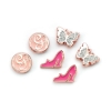 Picture of Carat Shop Wicked - Glinda Butterfly, G and Shoe Stud Earring Set (WKSE0001)