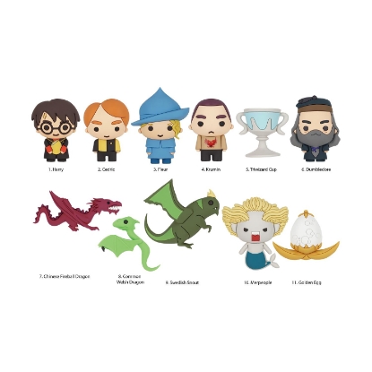 Picture of Monogram: Harry Potter (Series6) (Blind Bag/Random) 3D Foam Bag Clips Figures (48200)