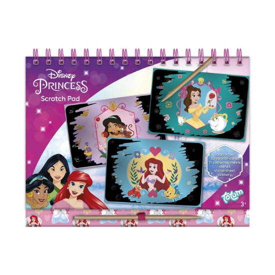 Picture of Totum: Disney Princess - Scratch Pad (TT044340)