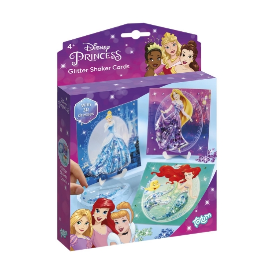 Picture of Totum: Disney Princess - Glitter Shaker Cards (TT044463)