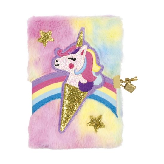 Picture of Totum: Unicorn - Fluffy Notebook (TT072107)