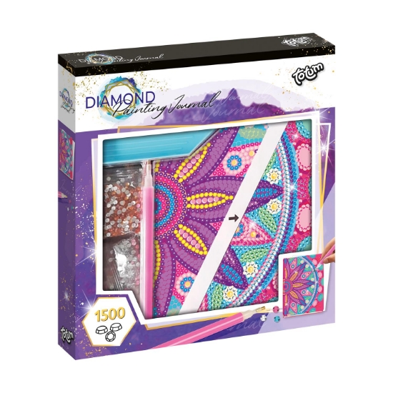 Picture of Totum: Diamond Painting Journal - Flower Mandala (TT079700)