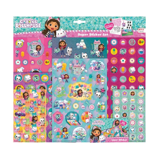 Picture of Totum: Gabby's Dollhouse - Super Sticker Set (TT420380)