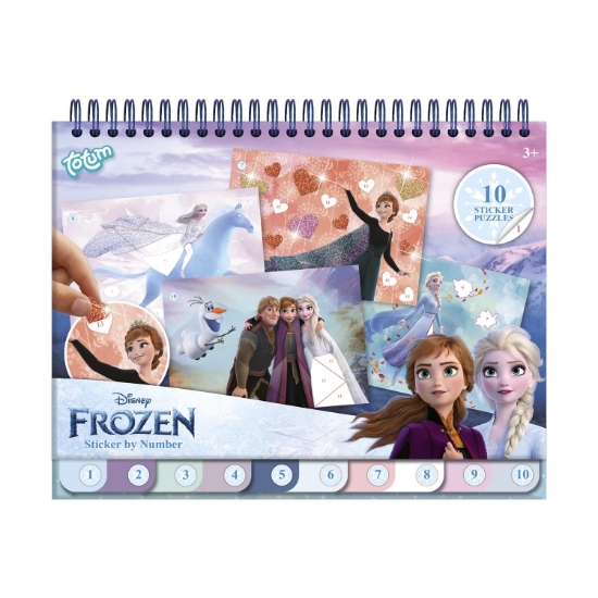 Picture of Totum Disney: Frozen - Sticker By Number Pad (TT681576)
