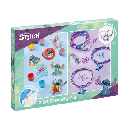 Picture of Totum Disney: Stitch - 2 In 1 Creativity Set - Charm Bracelets (TT700178)