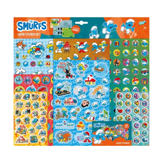 Picture of Totum: The Smurfs - Super Sticker Set (TT750067)