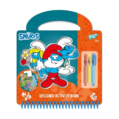 Picture of Totum: The Smurfs - Designer Activity Book (TT750081)