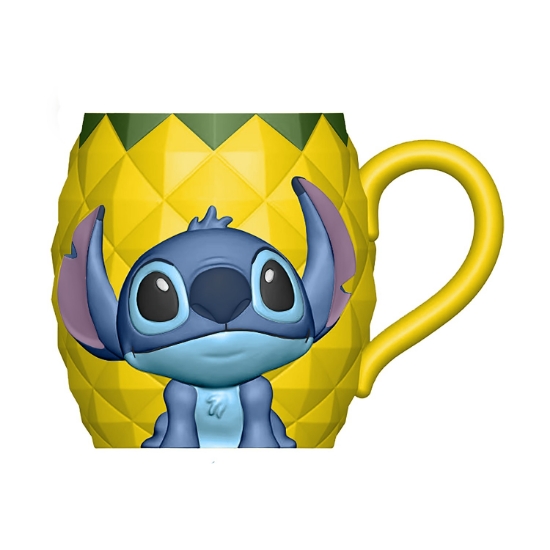 Picture of Stor: Disney: Stitch Pineapple - 3D Mug In Gift Box (410ml) (78760)