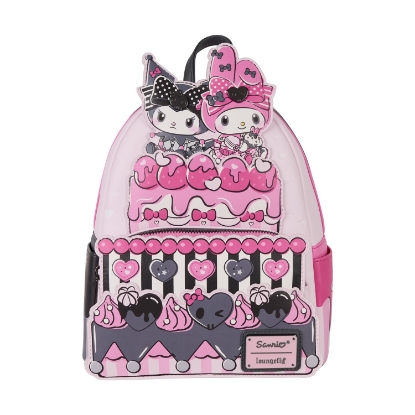Picture of Loungefly Sanrio: My Melody And Kuromi Mini Backpack (SANBK0592)