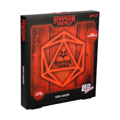 Picture of Paladone: Stranger Things 5 - D20 Wall Mountable LED Neon Light (PP14622STVN)