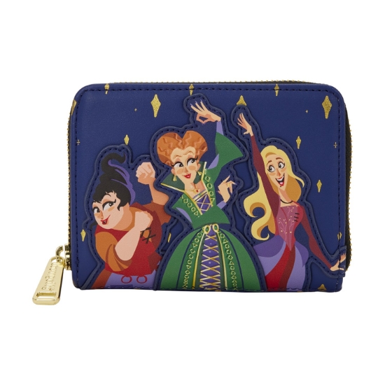 Picture of Loungefly Disney: Hocus Pocus - Sanderson Sisters Zip Around Wallet (WDWA3424)