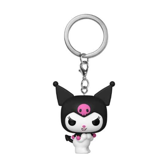 Picture of Funko Pocket Pop! Sanrio: Hello Kitty and Friends - Kuromi Vinyl Figure Keychain