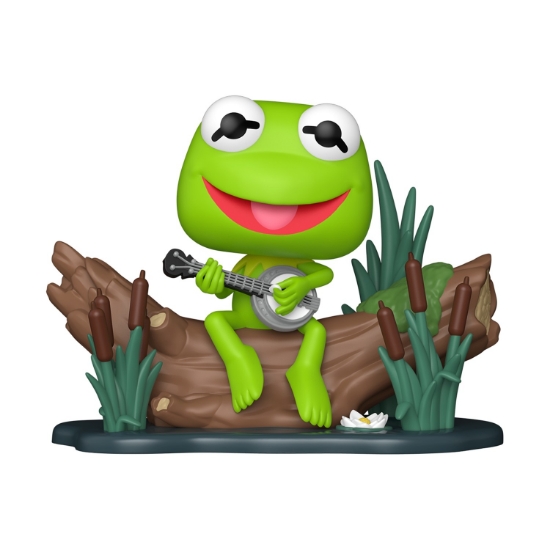 Picture of Funko Pop! Deluxe: The Muppets - Kermit with Banjo #1673 Vinyl Figure