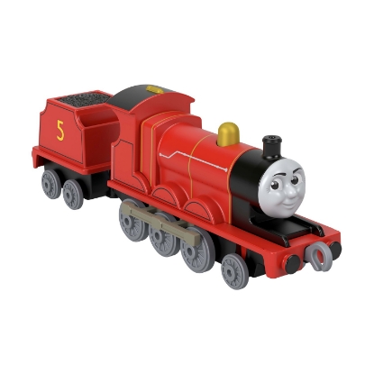 Picture of Fisher-Price Thomas and Friends: Push Along Trains - James Train with Box Car (JGF90)