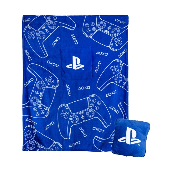 Picture of Paladone: Playstation Cushion Blanket (PP13662PS)