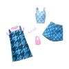 Picture of Μattel Barbie: Fashions 2-Pack Clothing Set - Jean Dress, T-Shirt, Jean Shorts, Jean Bustier & Accessories (HRH45)