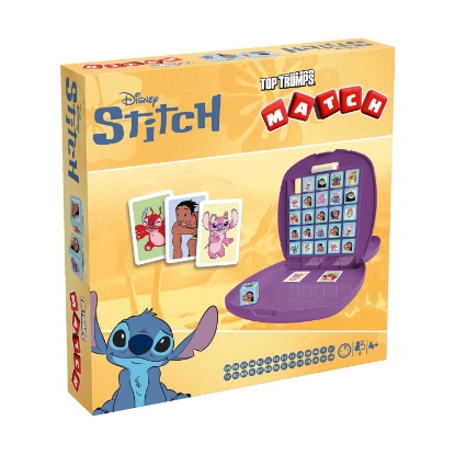 Picture of Winning Moves Top Trumps Match: Lilo & Stitch New Multilingual Version (WM05350-ML1-6)