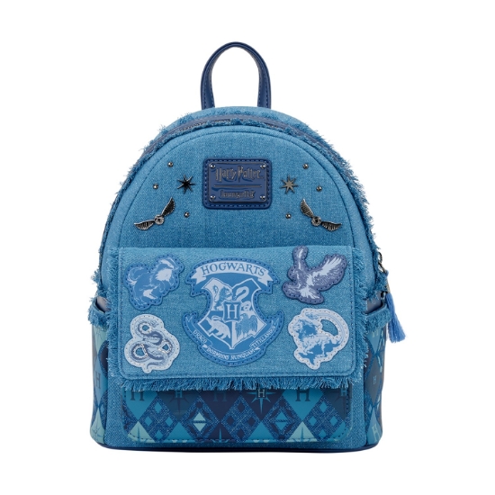 Picture of Loungefly Warner Bros: Harry Potter - Denim Mini Backpack (HPBK0294)