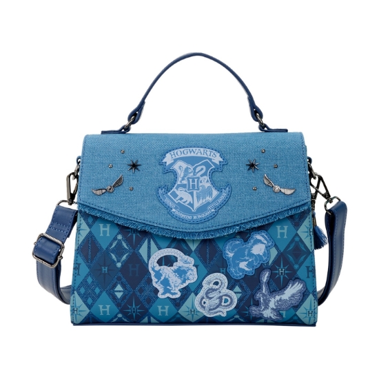 Picture of Loungefly Warner Bros: Harry Potter - Denim Crossbody Bag (HPTB0255)
