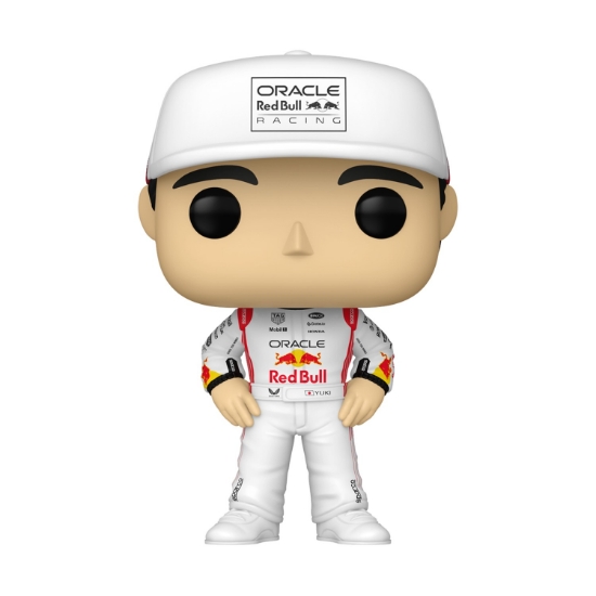 Picture of Funko Pop! Racing: Oracle Red Bull Racing - Yuki Tsunoda (with Hat) #15 Vinyl Figure