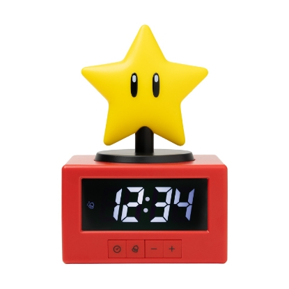 Picture of Paladone Icons: Super Mario - Super Star Alarm Clock (PP13708NN)